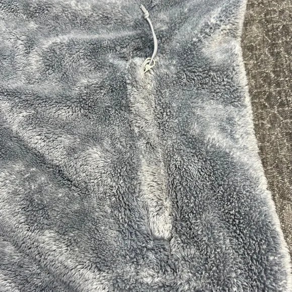 The North Face Women's Large Gray Pink Cancer Awareness Fleece Jacket Zip - Picture 6 of 11